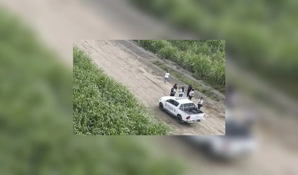 El cuerpo fue encontrado entre unos sembríos de caña de azúcar, cerca del puente de Careaga. Foto: Facebook