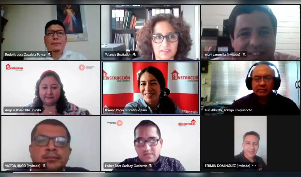 ARCC capacitó a funcionarios del GORE y municipalidades de Tumbes sobre financiamiento de obras. Foto: ARCC.