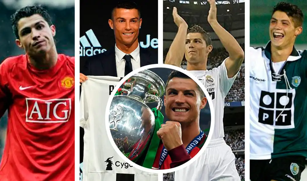 Cristiano Ronaldo cumple 37 años este 5 de febrero del 2022. Foto: AFP/composición Cristiano Ronaldo cumple 37 años este 5 de febrero del 2022. Foto: AFP/composición