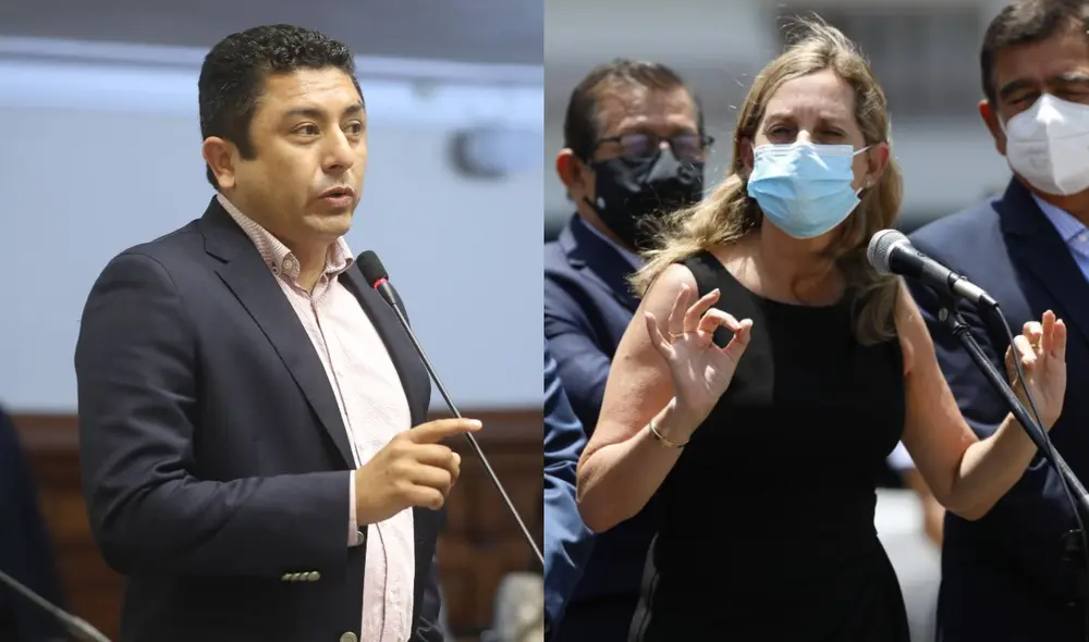 Bermejo se refirió a las expresiones que tuvo María del Carmen Alva. Foto: Congreso, Carlos Félix de La Republica / Video: Canal N