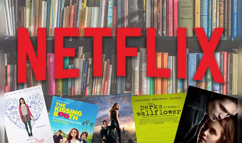 Las adaptaciones de libros son muy comunes en estos días. Foto composición: Pexels/IMDb/Netflix Las adaptaciones de libros son muy comunes en estos días. Foto composición: Pexels/IMDb/Netflix