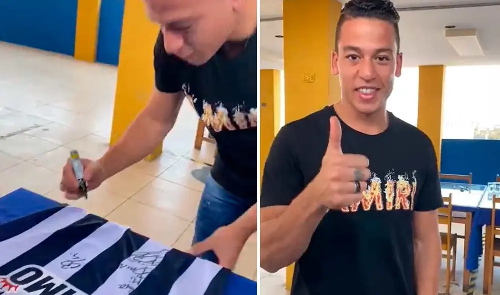 Benavente jugará por primera vez en el fútbol peruano a sus 27 años. Foto: Alianza History