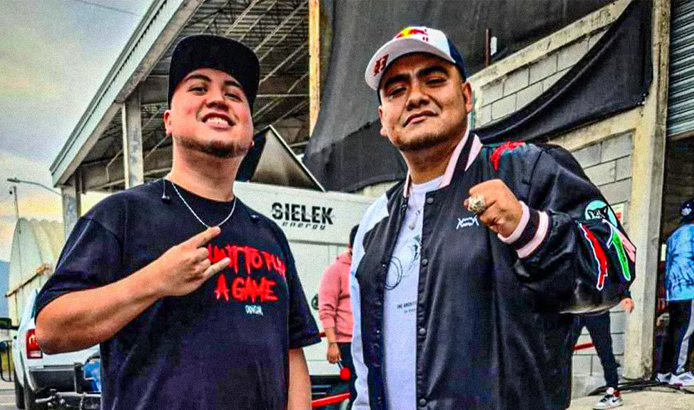 Garza y Aczino, competidores de FMS México. Foto: Instagram/Aczino