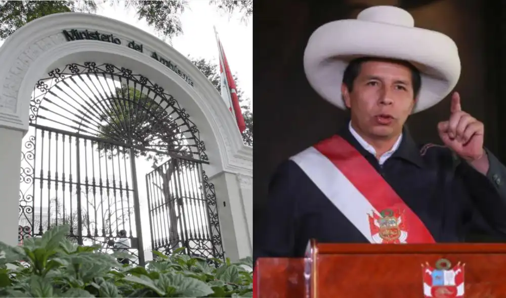 Los exfuncionarios exhortaron al presidente a contratar a personas calificadas dentro del Minam. Foto: Composición LR / Presidencia / Minam