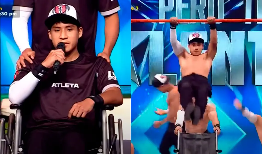 Joven sorprende al dominar la calistenia en Perú tiene talento. Foto: captura/Latina