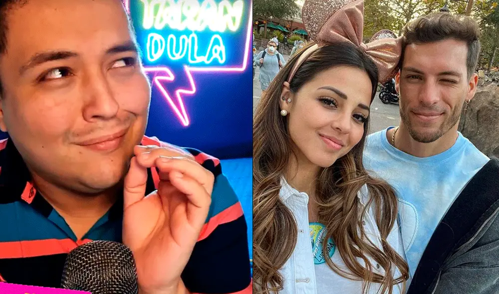 Samuel Suárez no pudo evitar reírse de la salida al cine de Luciana y Patricio. Foto: composición/Instagram Samuel Suárez no pudo evitar reírse de la salida al cine de Luciana y Patricio. Foto: composición/Instagram