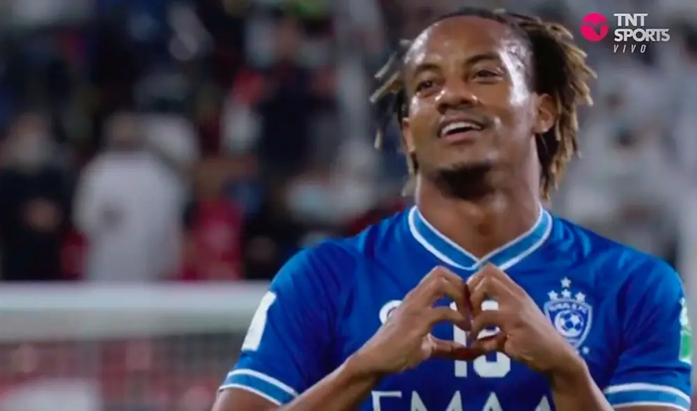 La 'Culebra' puso el sexto tanto del Al Hilal. Foto: captura TNT Sports La 'Culebra' puso el sexto tanto del Al Hilal. Foto: captura TNT Sports