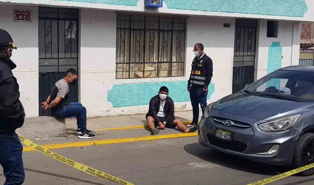 Presuntos asaltantes fueron intervenidos en 2 puntos. Foto: URPI/Wilder Pari Presuntos asaltantes fueron intervenidos en 2 puntos. Foto: URPI/Wilder Pari