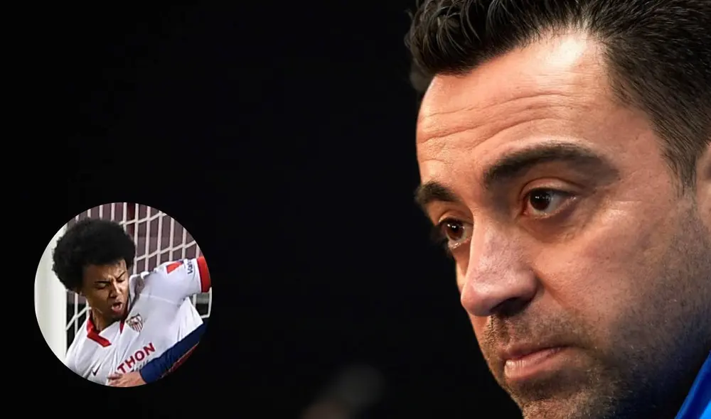 Xavi Hernández habría pedido un refuerzo para la zona defensiva del FC Barcelona. Foto: composición EFE AFP