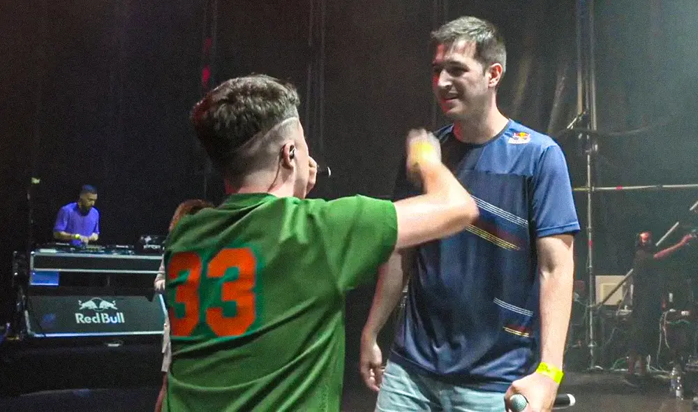 Gazir y Chuty, finalistas de USN 2021. Foto: USN YouTube