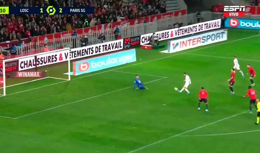 El delantero argentino volvió a marcar un gol tras 55 días. Foto: captura/ESPN El delantero argentino volvió a marcar un gol tras 55 días. Foto: captura/ESPN