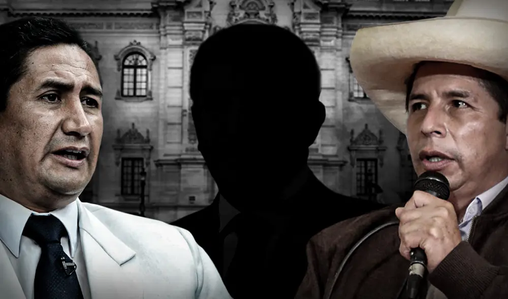 Los nombres de Roger Najar y Waldemar Cerrón habrían sido propuestos por Perú Libre. El primero visitó Palacio el último sábado. Foto: composición de Jazmín Ceras / GLR