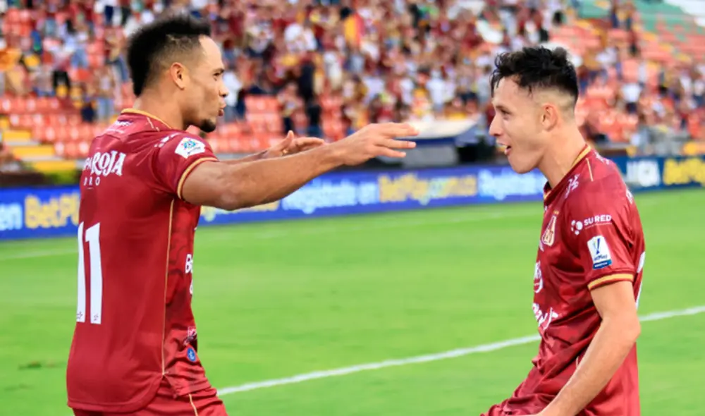 Raziel García fue titular en el triunfo del Tolima ante Bucaramanga. Foto: Deportes Tolima/Twitter