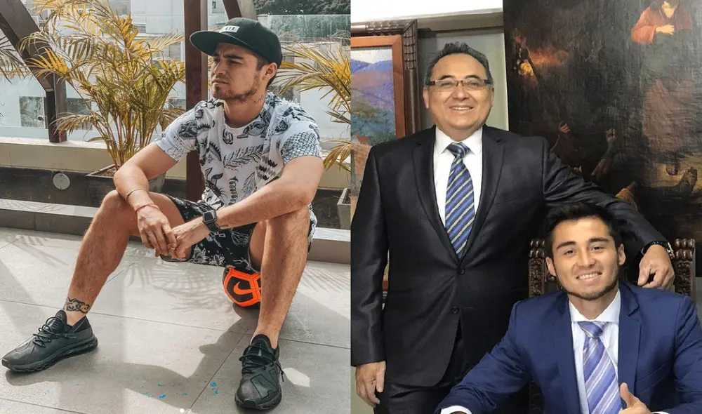 El futbolista es muy pegado a su familia. Foto: Rodrigo Cuba/Instagram