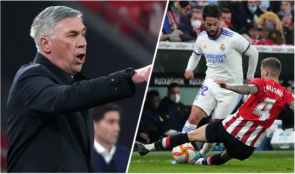 Ancelotti busca ganar su primera liga española con el Real Madrid. Foto: composición/ AFP Ancelotti busca ganar su primera liga española con el Real Madrid. Foto: composición/ AFP
