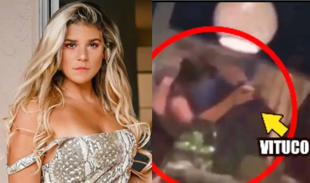 Novio de Macarena fue captado con otra mujer. Foto: Macarena Vélez/Instagram/Amor y fuego
