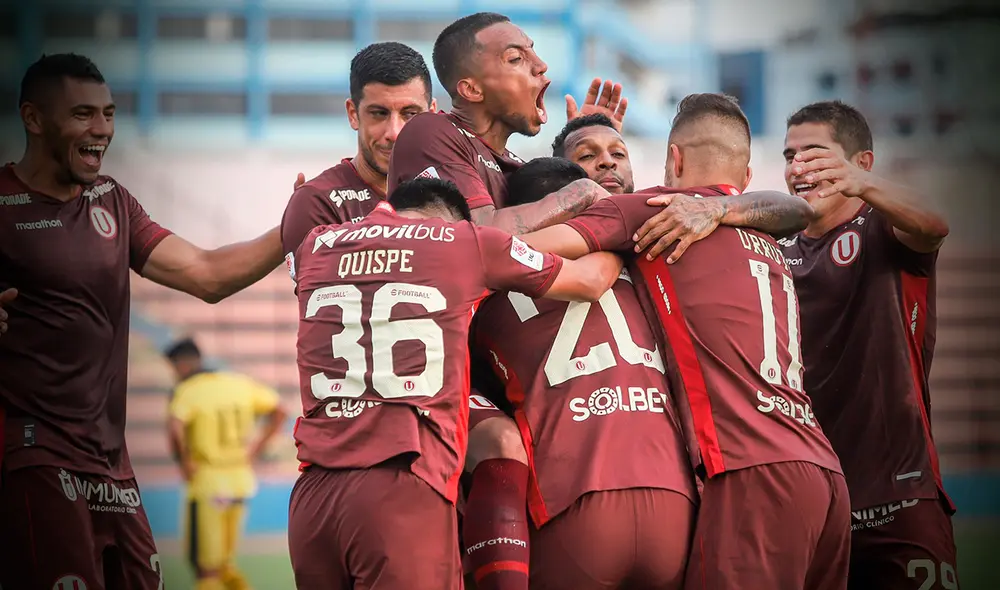 Villamarín estrenó su cuenta goleadora con Universitario. Foto: composición/Liga De Fútbol Profesional
