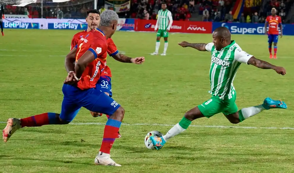 Atlético Nacional sumó su tercera victoria en la liga colombiana 2022. Foto: Atlético Nacional