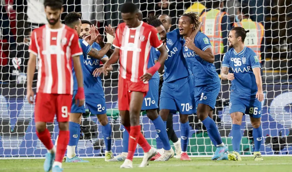 Presente. Es el primer gol de Carrillo en un Mundial de Clubes. También participó en 2019. Foto: EFE Presente. Es el primer gol de Carrillo en un Mundial de Clubes. También participó en 2019. Foto: EFE