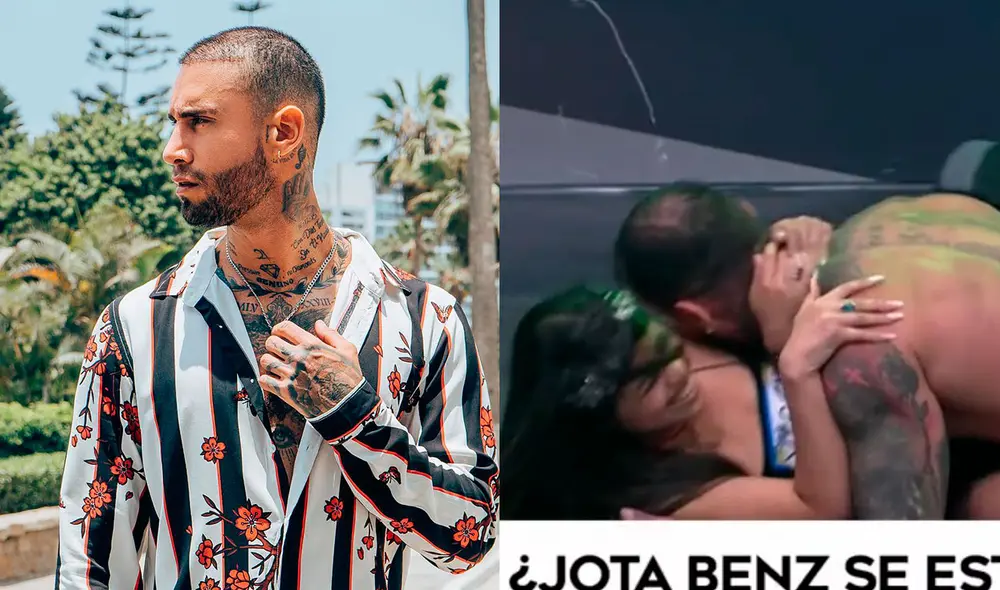 Usuario captó el momento en que Jota Benz pierde gorra durante juego y se ve la cabellera del chico reality. Foto: captura/América TV/Instagram