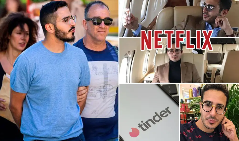 Simon Leviev, más conocido como 'El estafador de Tinder', se hacía pasar por un multimillonario. Foto: composición/Netflix/Instragram