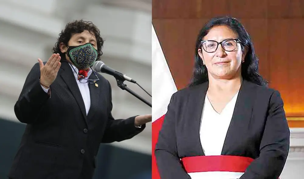 Ingreso de Katy Ugarte al Ministerio de la Mujer fue cuestionado por dudas respecto a su postura frente al enfoque de género. Foto: composición LR