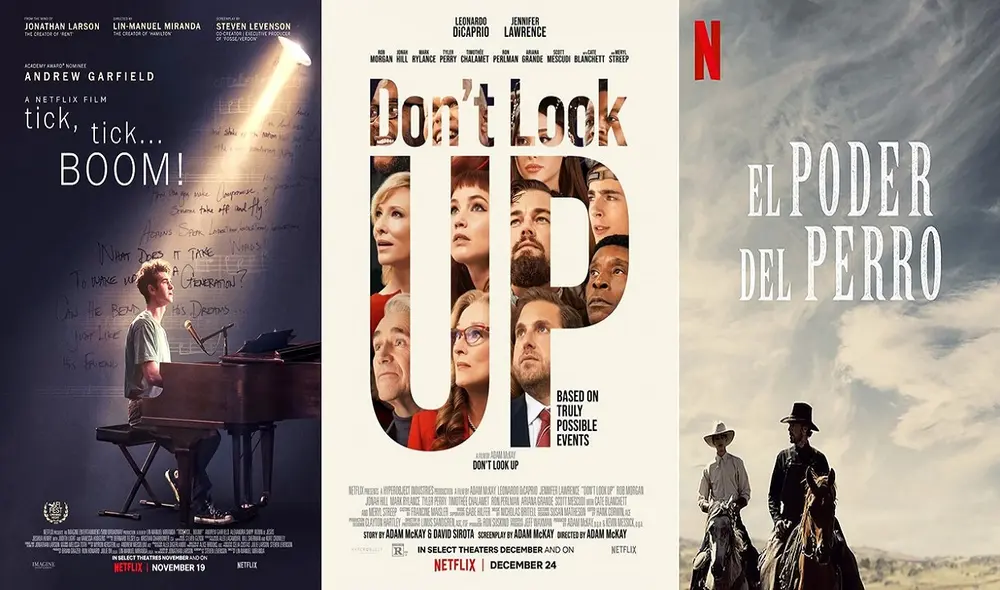 La ceremonia central de los Óscar 2022 se llevará a cabo el 27 de marzo de este año. Foto: composición/Netflix