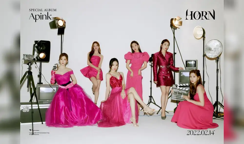 Apink vuelven con un concepto elegante. Foto: Facebook Apink Apink vuelven con un concepto elegante. Foto: Facebook Apink