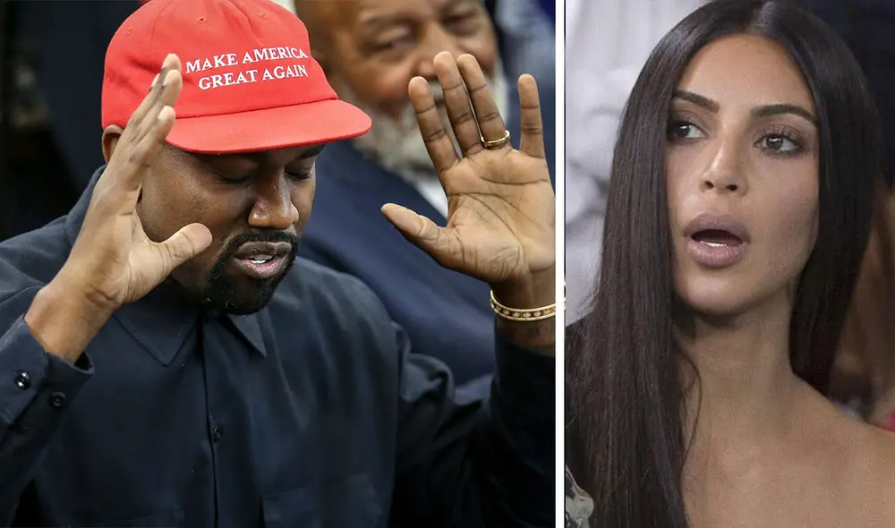 Kanye West y Kim Kardashian se han lanzado duras acusaciones en redes sociales durante las últimas semanas. Foto: Kanye West/Kim Kardashian/Instagram