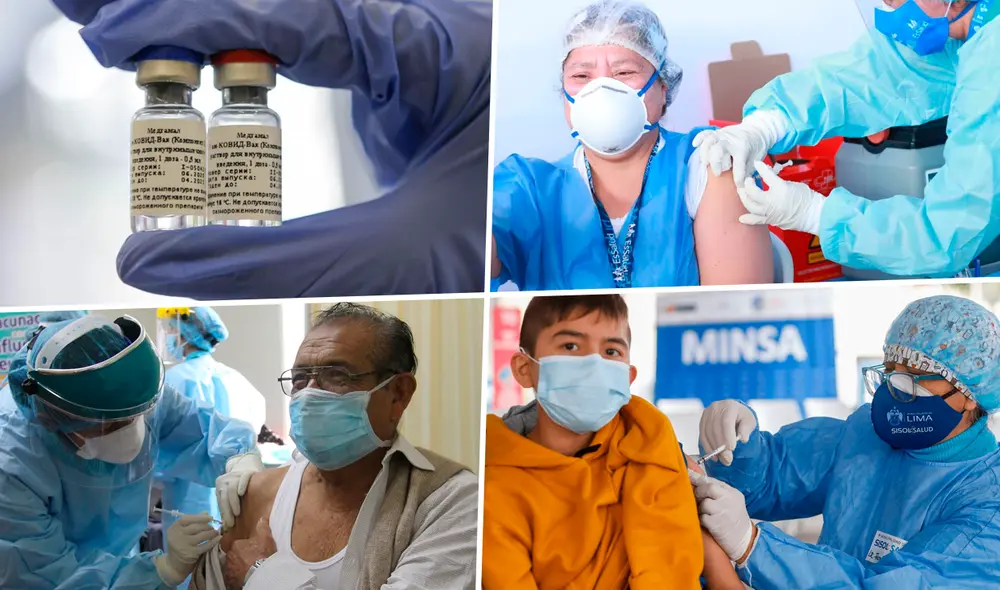 La vacunación contra la COVID-19 logró un descenso en muertes y hospitalizaciones. Foto: composición LR La vacunación contra la COVID-19 logró un descenso en muertes y hospitalizaciones. Foto: composición LR