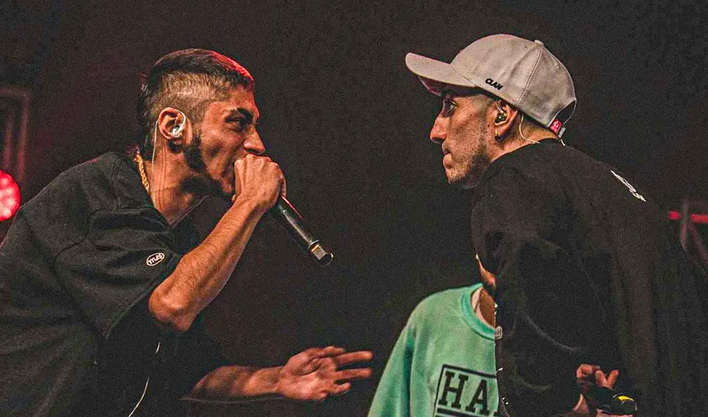 Nitro y Acertijo, los líderes de la segunda temporada de FMS Chile. Foto: Urban Roosters Nitro y Acertijo, los líderes de la segunda temporada de FMS Chile. Foto: Urban Roosters