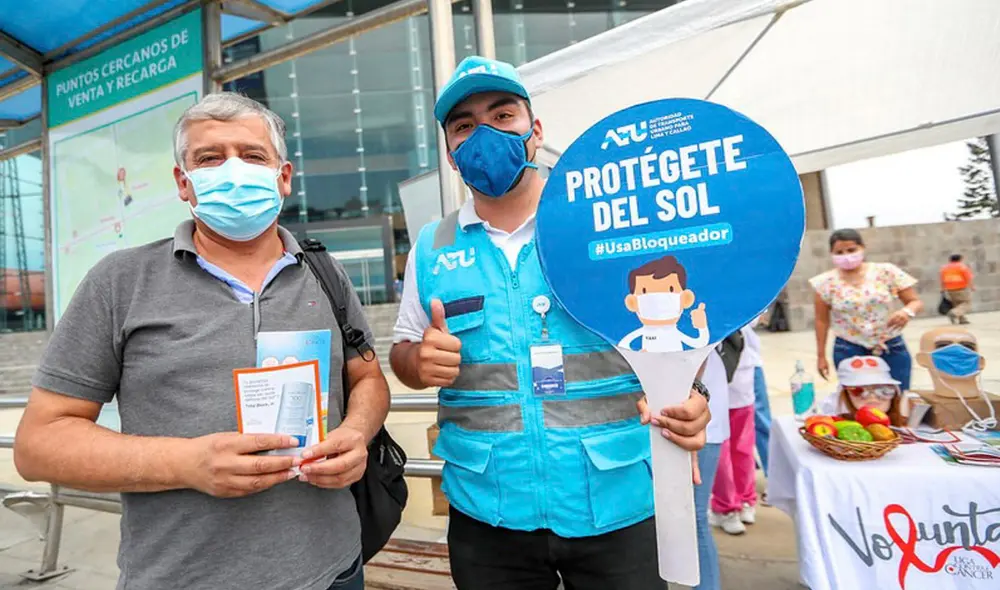 Esta campaña ayudaría a prevenir y combatir el cáncer de piel en épocas de verano. Foto: Andina/ATU Esta campaña ayudaría a prevenir y combatir el cáncer de piel en épocas de verano. Foto: Andina/ATU