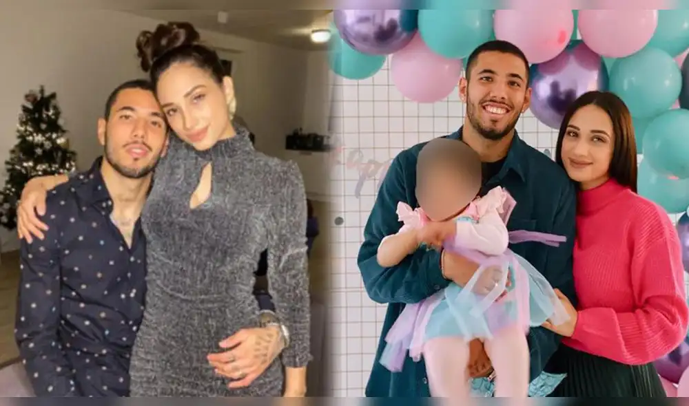 Sergio Peña y Valery Revello no habrían finalizado su relación de pareja hace meses, como el futbolista indicó. Foto: composición/Instagram