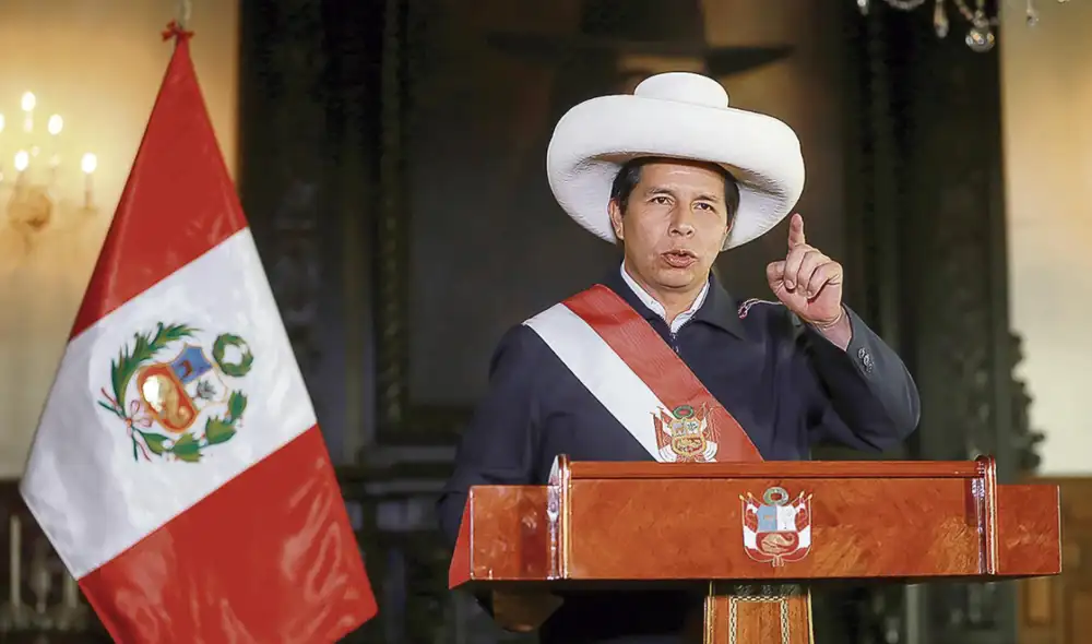 Pedro Castillo asumió el cargo de presidente de la República del Perú el 28 de julio de 2022. Foto: Aldair Mejía