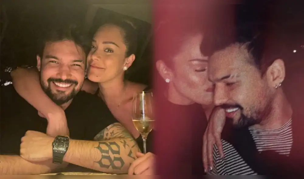 Ezio Oliva no ha develado detalles del por qué Karen Schwarz se encuentra en la clínica. Foto: composición/Ezio Oliva/Instagram