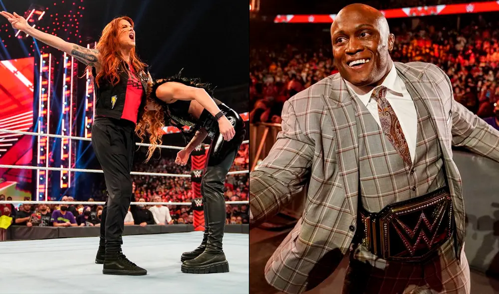 WWE Monday Night Raw se desarrolló HOY desde Denver. Foto: composición de WWE