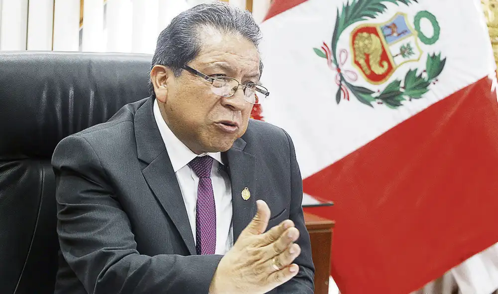 Ataque. Los informes del fiscal supremo Pablo Sánchez lo han puesto en la mira de la mafia. Foto: difusión