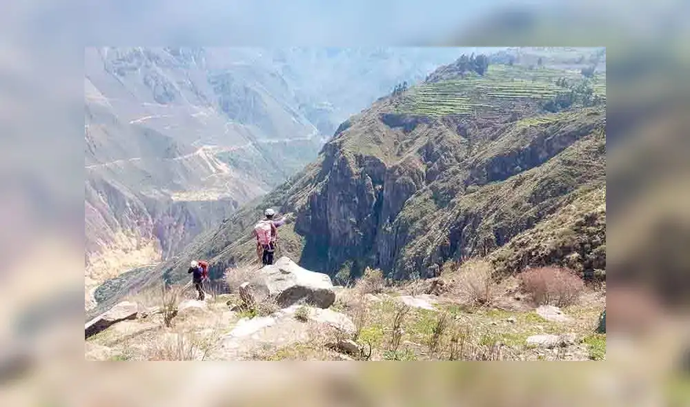 Sin resultados. Guías de Alta Montaña seguirán búsqueda. Foto: La República Sin resultados. Guías de Alta Montaña seguirán búsqueda. Foto: La República
