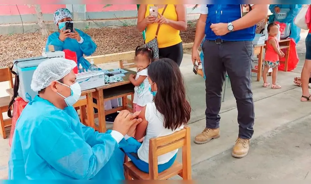 Exhortan a pobladores de Tumbes a vacunarse contra la COVID-19. Foto: Diresa Tumbes. Exhortan a pobladores de Tumbes a vacunarse contra la COVID-19. Foto: Diresa Tumbes.