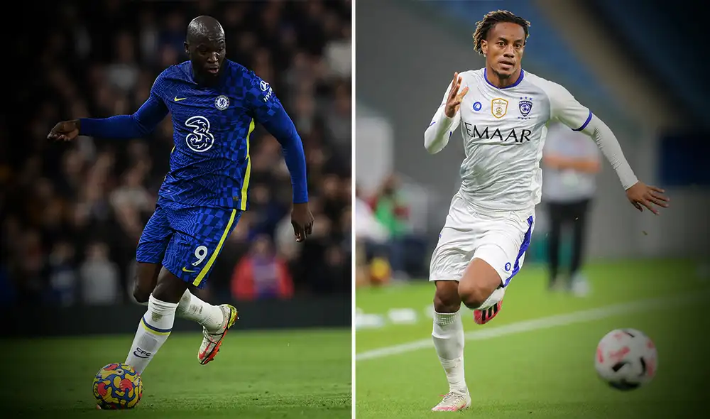 Lukaku y André Carrillo son figuras de sus equipos. Foto: composición/ AFP Lukaku y André Carrillo son figuras de sus equipos. Foto: composición/ AFP