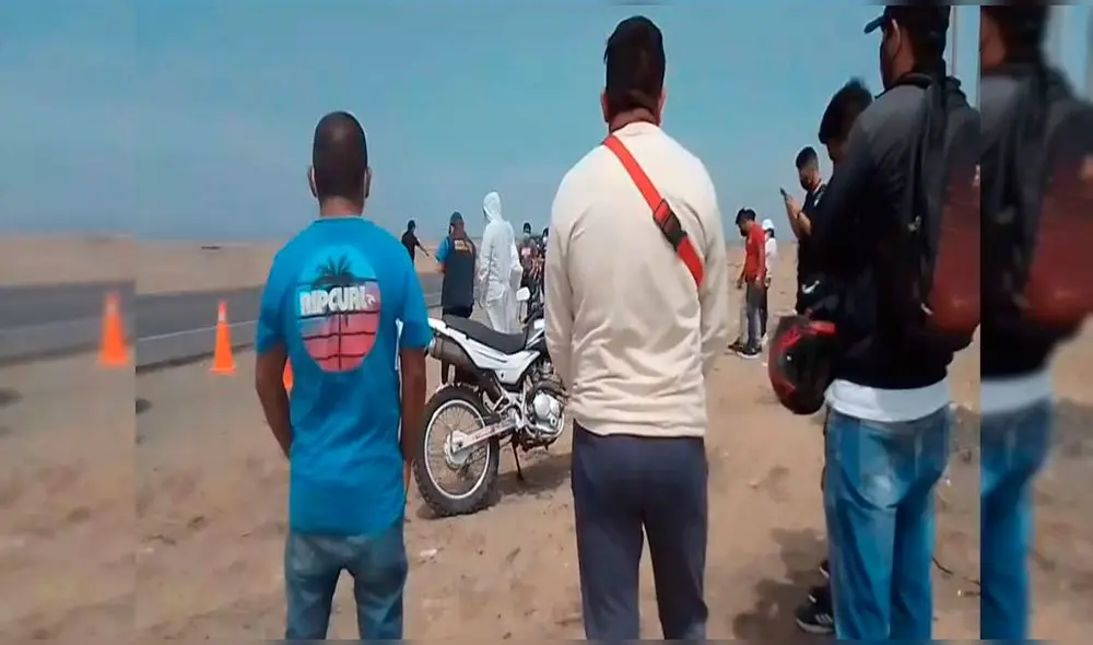 Autoridades llegaron hasta el lugar del accidente para recoger evidencias. Foto: captura de vídeo / Facebook ABC Noticias Autoridades llegaron hasta el lugar del accidente para recoger evidencias. Foto: captura de vídeo / Facebook ABC Noticias