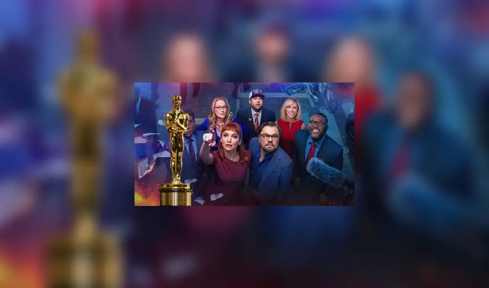 Don't look up se estrenó primero en los cines y ahora está en Netflix. Foto: Netflix