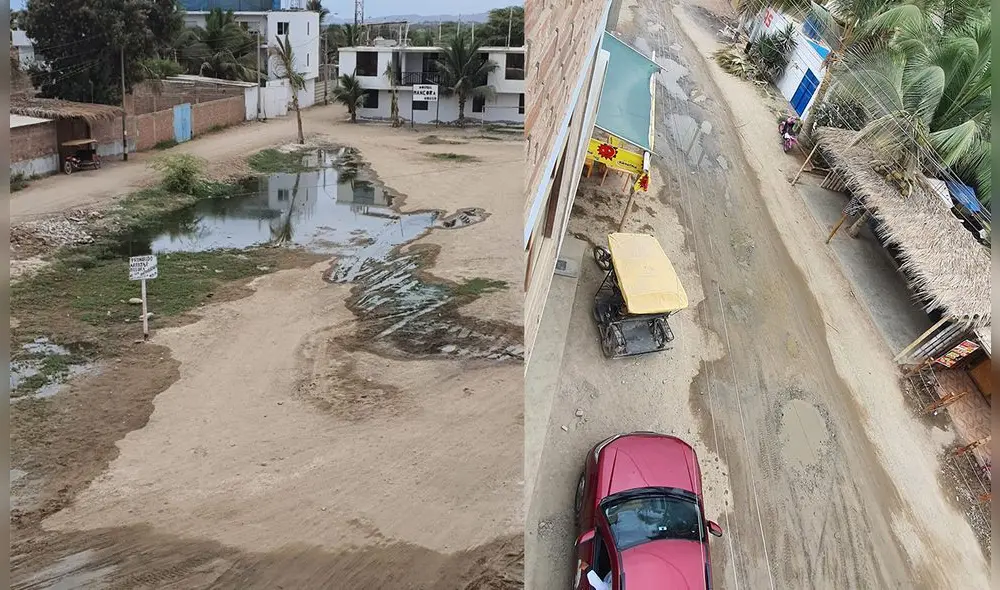 Aguas residuales se empozan por falta de reparación mecánica. Foto: Paula Caruso. Aguas residuales se empozan por falta de reparación mecánica. Foto: Paula Caruso.