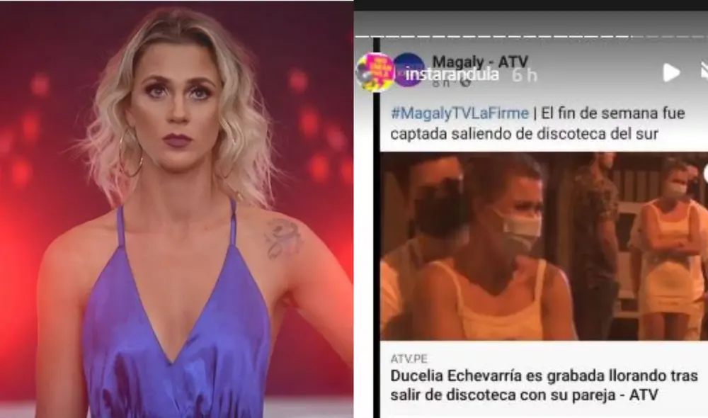Expareja de Ducelia Echevarría señala que la modelo habría sufrido por acto violento. Foto: composición/Ducelia Echevarría/Instarántula/Instagram Expareja de Ducelia Echevarría señala que la modelo habría sufrido por acto violento. Foto: composición/Ducelia Echevarría/Instarántula/Instagram
