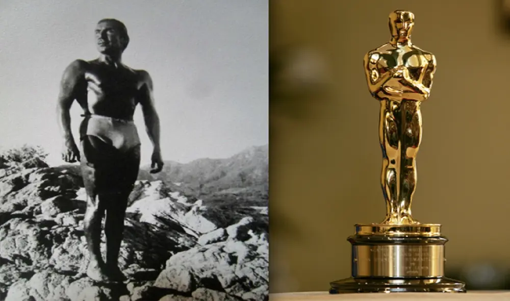 Emilio Fernández habría sido el modelo que inspiró el diseño del premio Oscar. Foto: Difusión