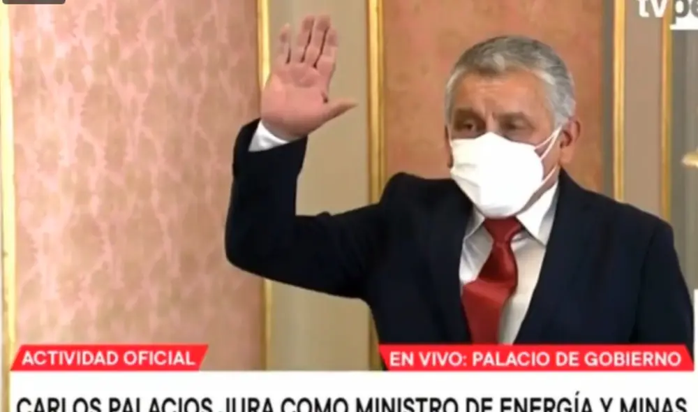 Carlos Palacios Pérez es el nuevo ministro de Energía y Minas