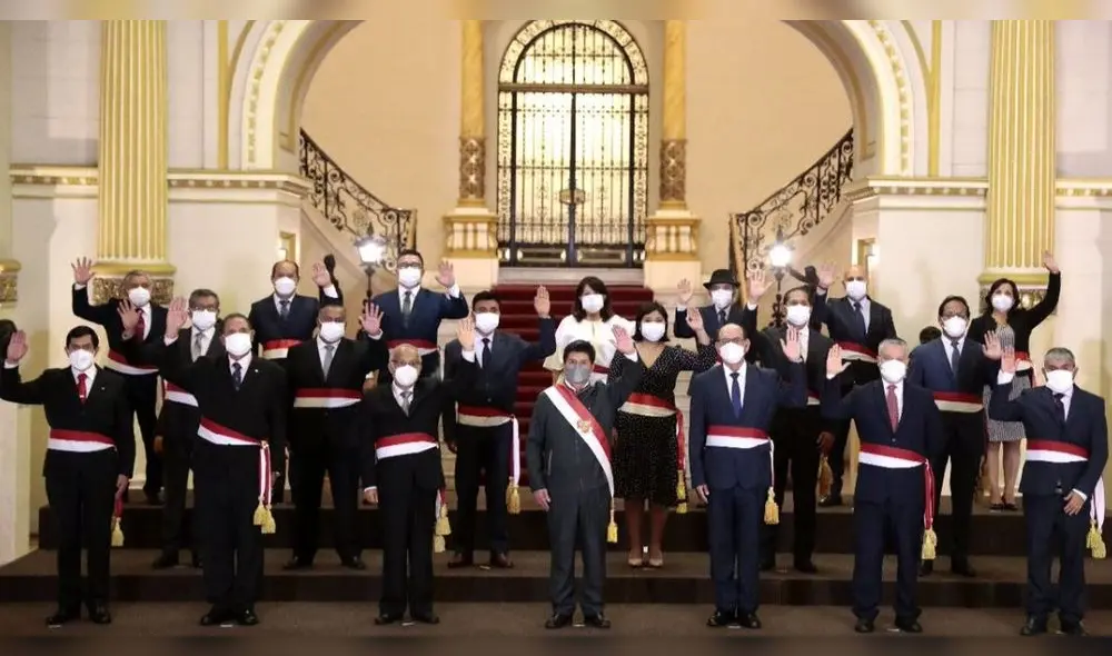 Últimas noticias del gobierno del presidente Pedro Castillo que juramentó su nuevo gabinete hoy martes 8 de febrero. Foto: Presidencia del Perú Últimas noticias del gobierno del presidente Pedro Castillo que juramentó su nuevo gabinete hoy martes 8 de febrero. Foto: Presidencia del Perú