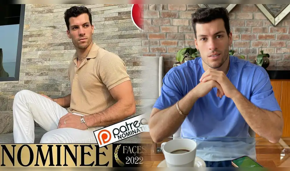 Patricio Parodi compite por un lugar en Los 100 rostros más bellos del mundo con figuras como Timothée Chalamet, Cristiano Ronaldo, Jacob Elordi y Richard Madden. Foto: Patricio Parodi/Instagram