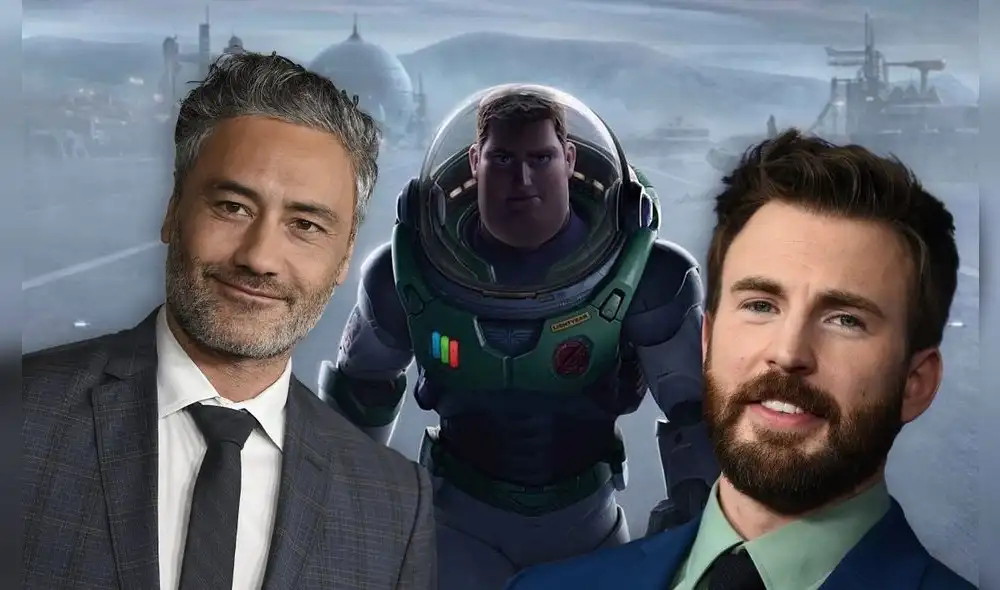 Taika Waititi se une a Chris Evans en Lightyear. Foto: composición/Disney Pixar/difusión