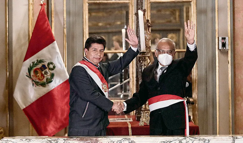 Debut. Aníbal Torres se ha convertido en el cuarto premier del Gobierno de Pedro Castillo. Foto: Gerardo Marín/La República Debut. Aníbal Torres se ha convertido en el cuarto premier del Gobierno de Pedro Castillo. Foto: Gerardo Marín/La República